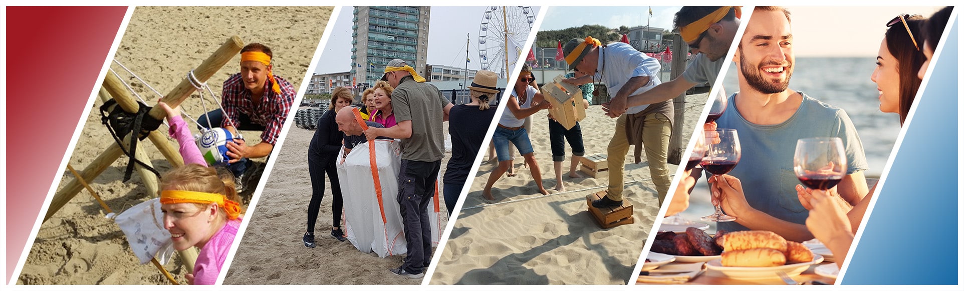 Beach games bedrijfsuitje