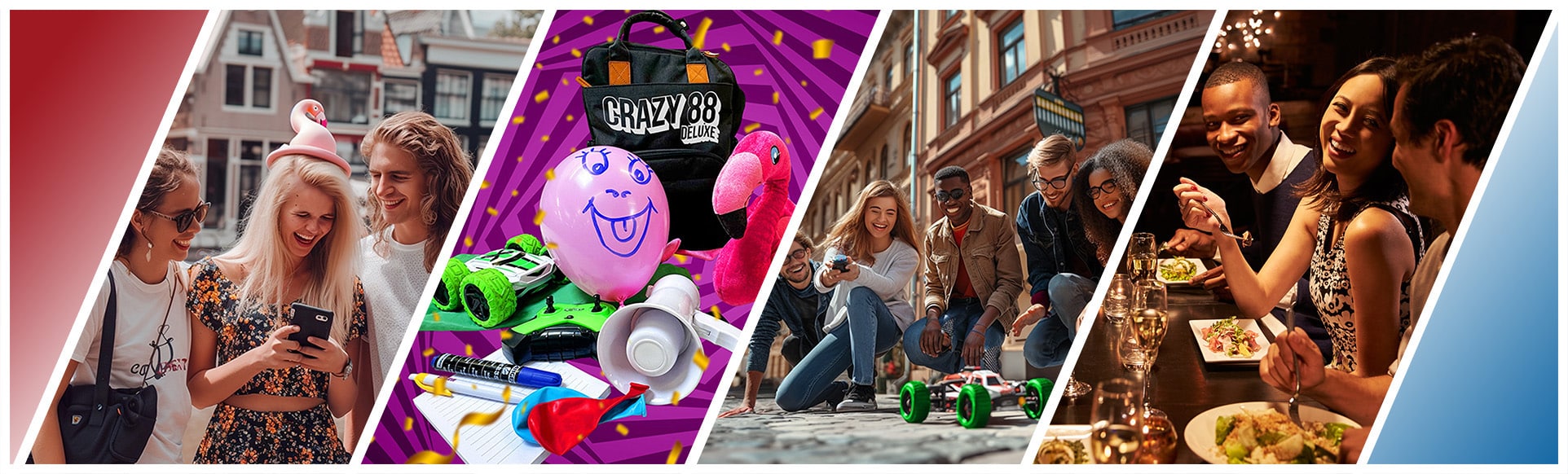 bedrijfsuitje Crazy City challenge