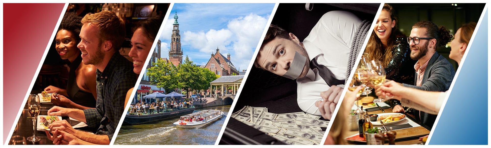 Happen varen zoek de directeur Utrecht teamuitstap