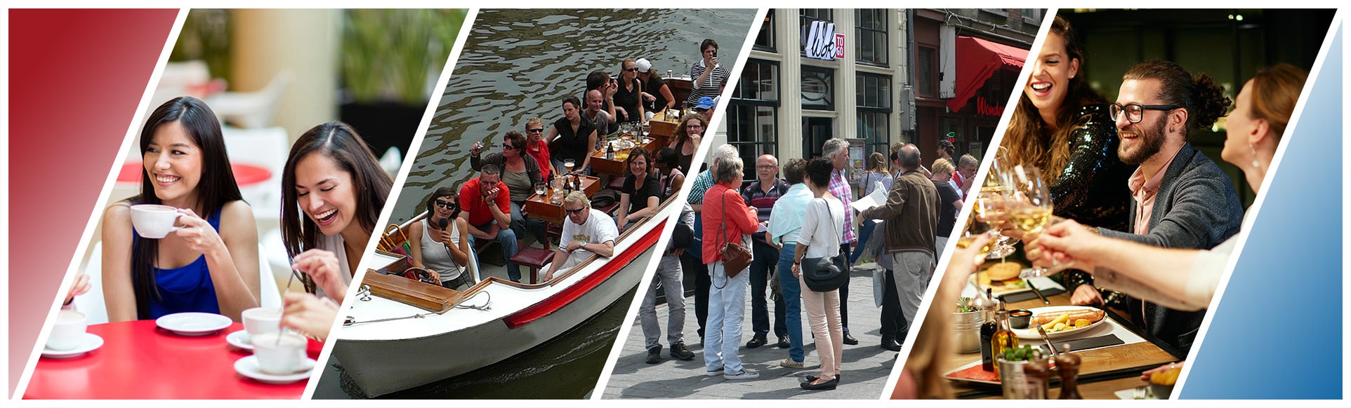Rondvaart met stadswandeling bedrijfsuitje
